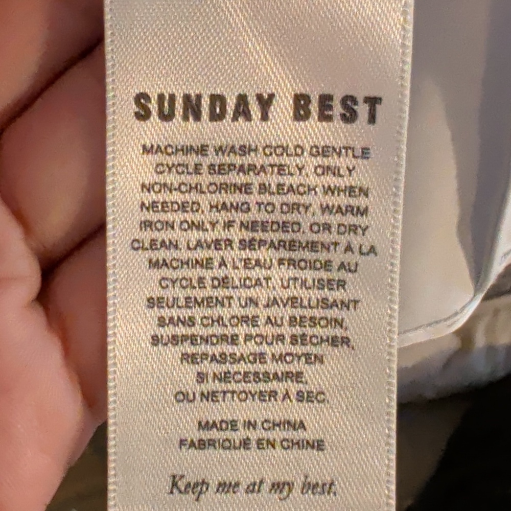 ARITZIA SUNDAY BEST rae slip dress in grey sky - size large - Picture 7 of 9
